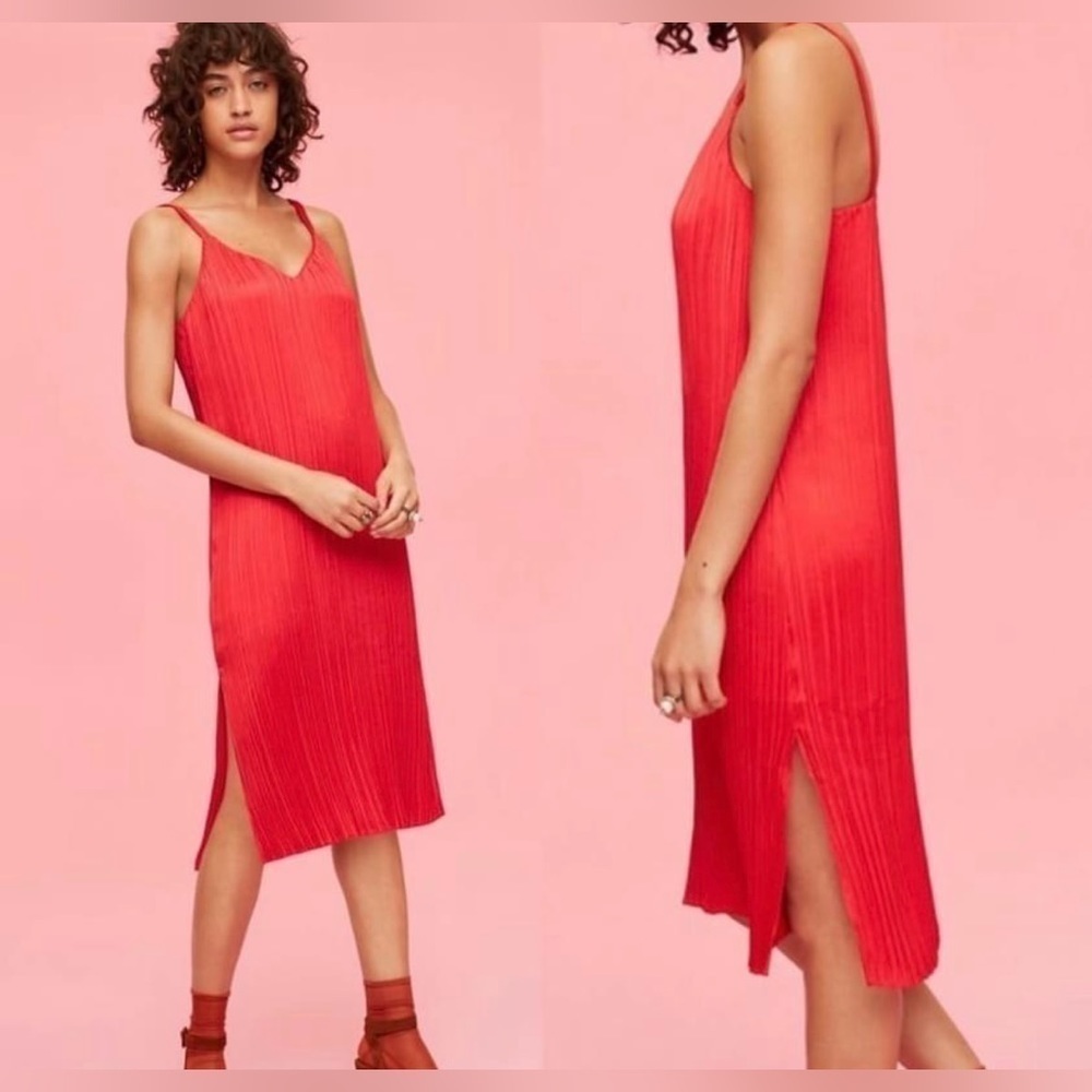 Aritzia Little Moon Raphia Dress​
